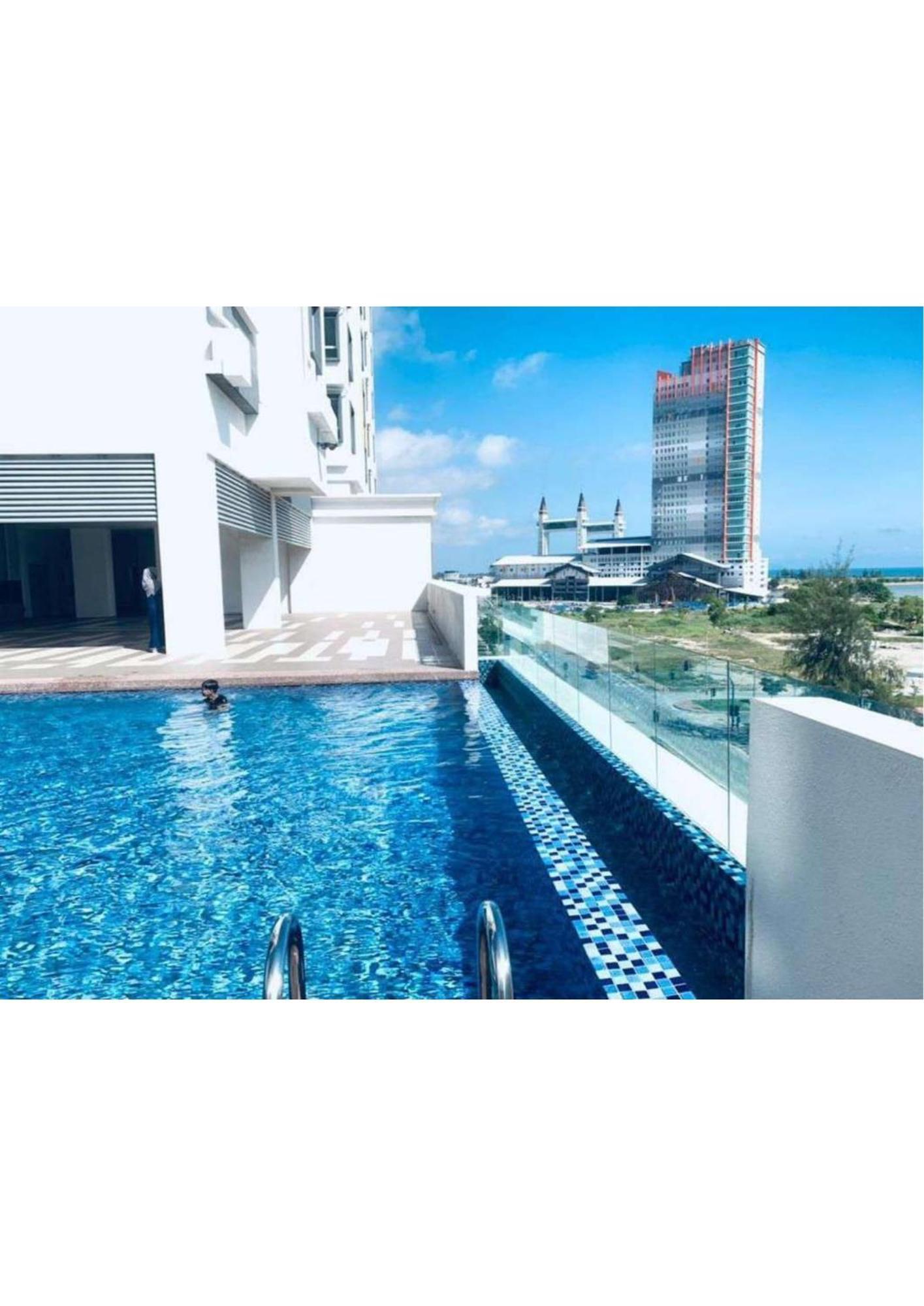 D'Ciella Homes- Sea View, Drawbridge & Ktcc Mall 쿠알라트렝가누 외부 사진